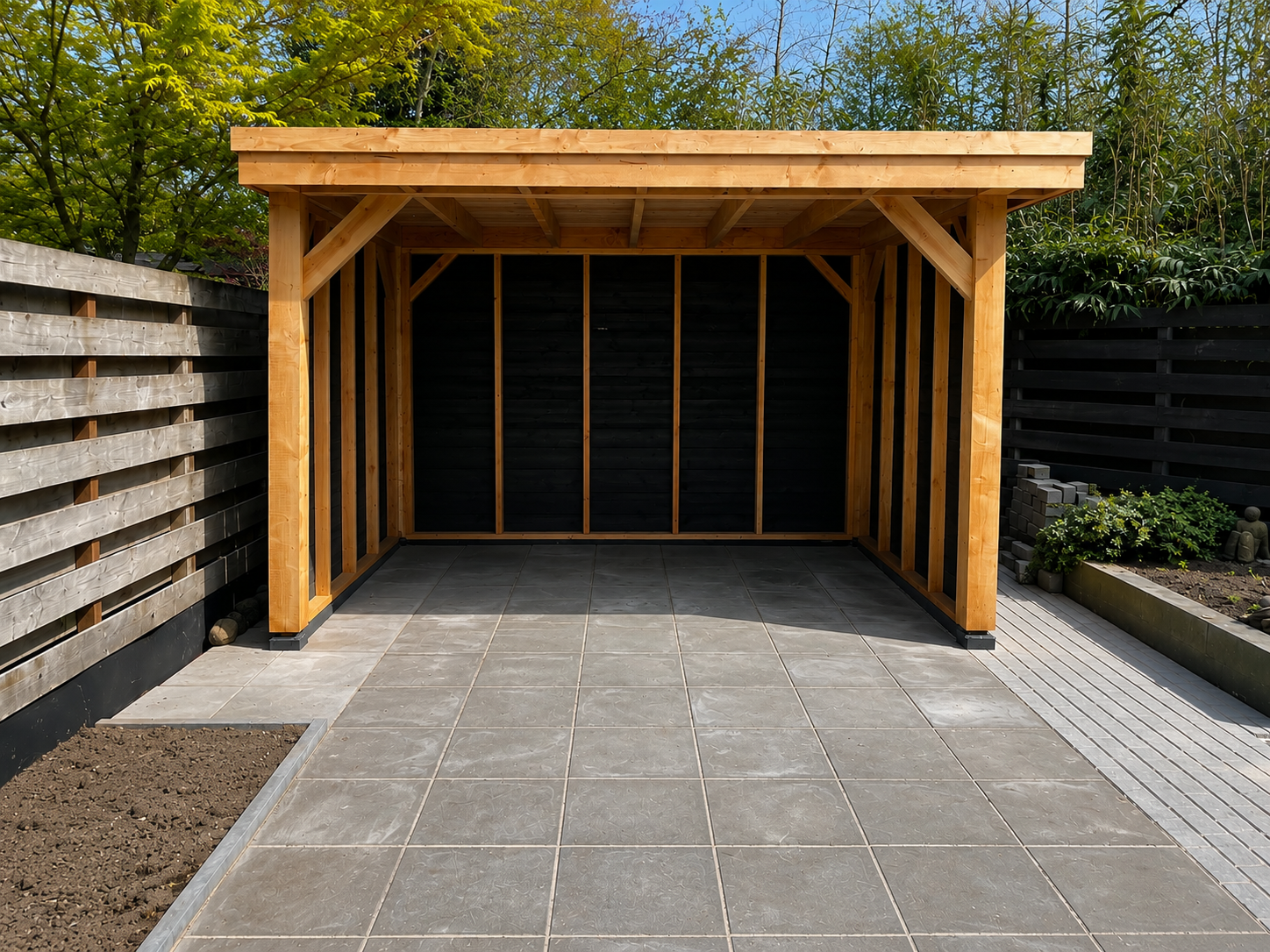 Onderhoud en nette afwerking van een tuin
